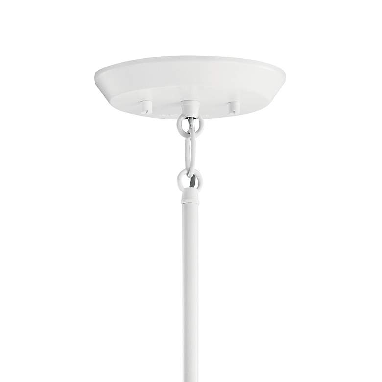 Image 6 Sputnik Style 47" Wide White Finish Modern Chandelier by Kichler more views