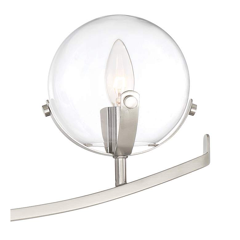 Spyglass 24 inch Wide Satin Platinum 3-Light Vanity Bath Light more views
