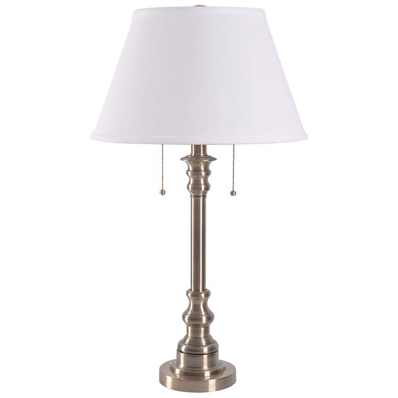 Image 2 Spyglass 30.5" High Antique Brass Table Lamp more views