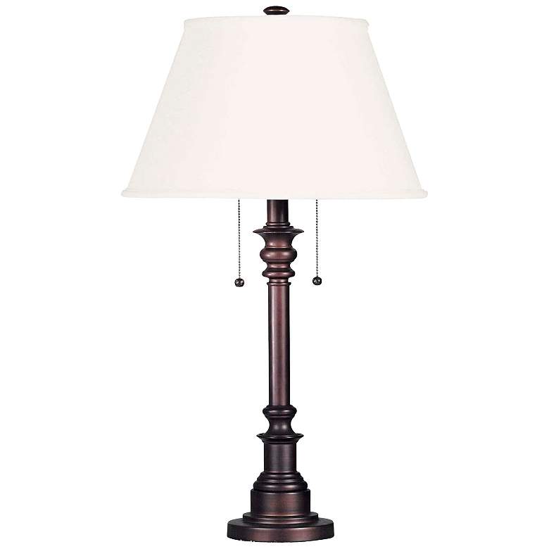 Image 2 Spyglass 30.5" High Transitional Bronze Table Lamp