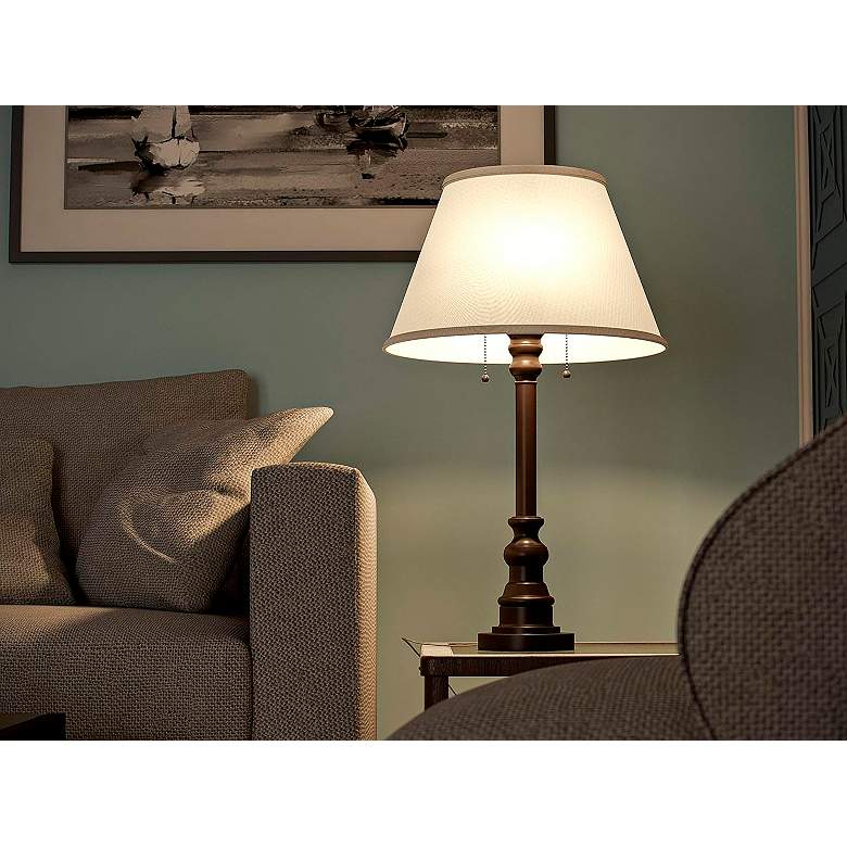 Image 5 Spyglass 30.5" High Transitional Bronze Table Lamp more views