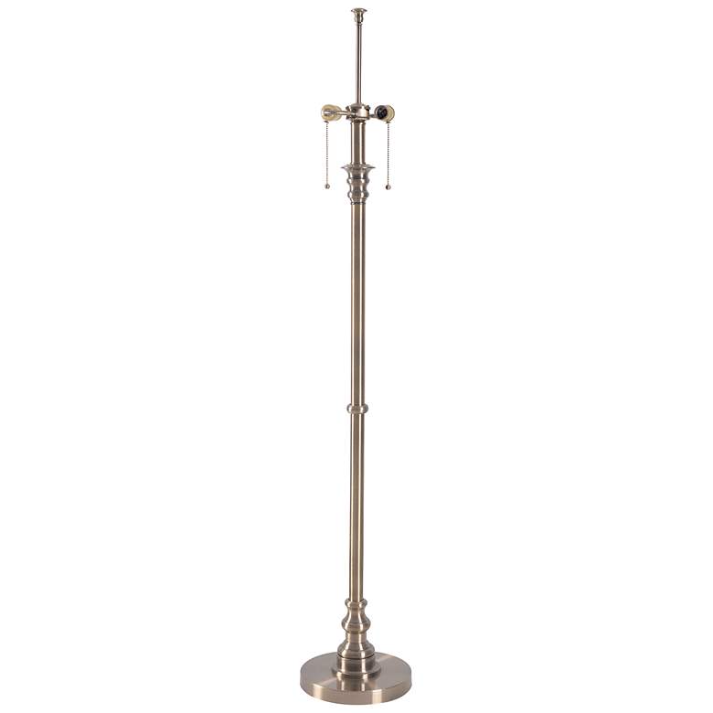 Image 3 Spyglass 59 1/2" High Antique Brass Traditional Pull Chain Floor Lamp more views