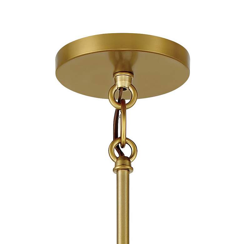 Image 4 Spyglass Terrace 10" Wide Soft Brass Mini Pendant more views