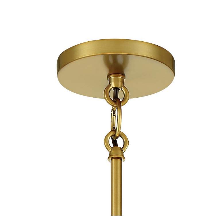 Image 6 Spyglass Terrace 26" Wide Soft Brass Pendant Light more views