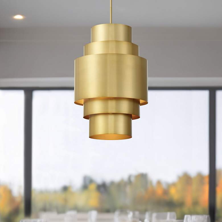 Image 1 SPYGLASS TERRACE - 3 LIGHT PENDANT