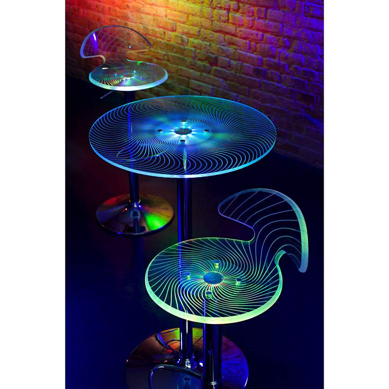 Image 6 Spyra Multi-Color LED Light Bar Table more views