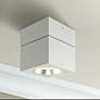 Square 4 3/4" Wide White 34-Degree Reflector LED Ceiling Light