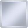 Square Frameless 18" Wide Beveled Wall Mirror