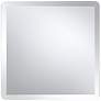2_Square Frameless 24" Beveled Vanity Wall Mirror