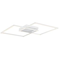 Squared - Ceiling/Wall Mount - 30&quot; - White Finish - White Acrylic
