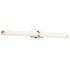 Squire 26 1/4" Wide Chrome Round LED Modern Bath Light
