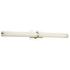 Squire 38" Wide Chrome Round LED Modern Bath Light