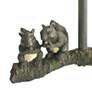 Squirrel Nutty Buddies 12" High Rustic Cottage Small Accent Table Lamp