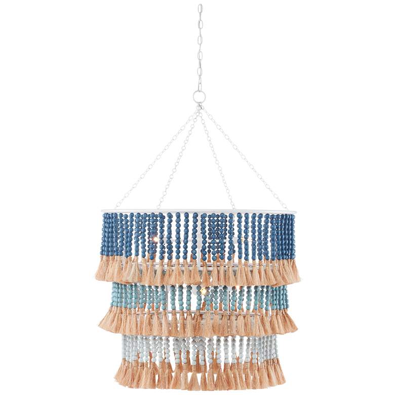 Image 1 St. Barts Blue Chandelier