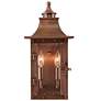 4_St. Charles 16 1/2" High Copper Patina Outdoor Wall Light more views