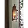 St. Charles 16 1/2" High Copper Patina Outdoor Wall Light