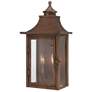 St. Charles 19 3/4" High Copper Patina Outdoor Wall Light