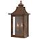 St. Charles 19 3/4" High Copper Patina Outdoor Wall Light