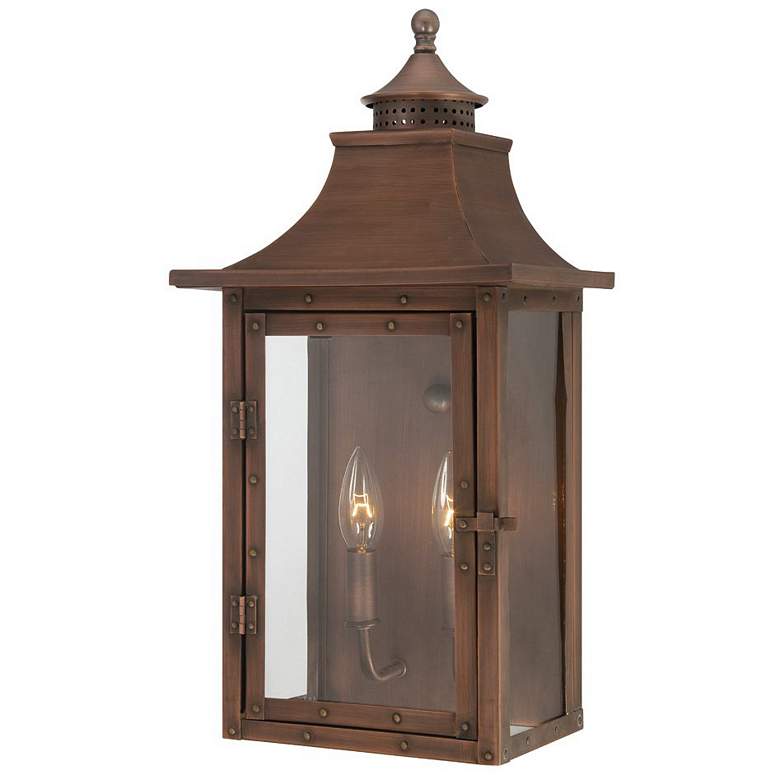 Image 1 St. Charles 2-Light Acopper Patina Wall Light