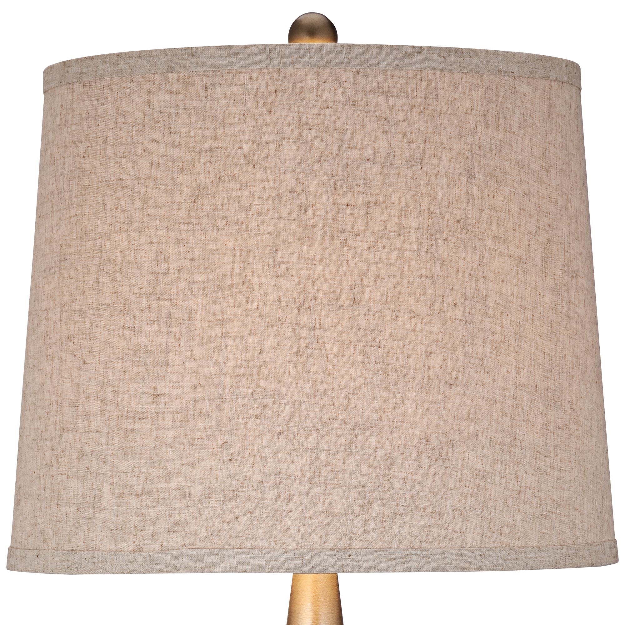 Image 4 St. Claire Mid-Century Modern Table Lamp with USB Dimmer Cord more views