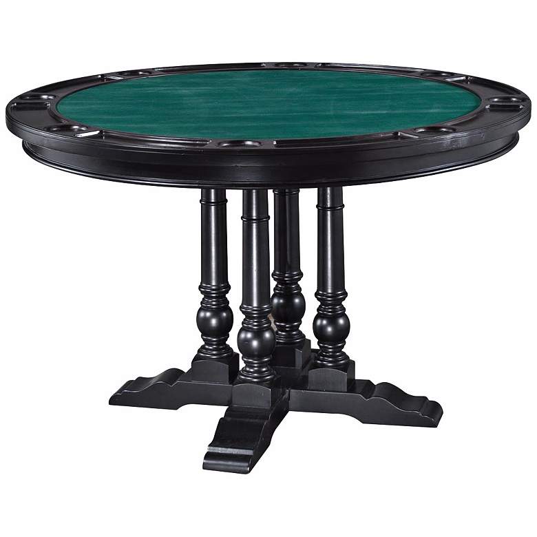 Image 1 St. Croix Black Game Table