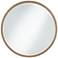 St. Croix Natural Braided Rope 34" Round Wall Mirror