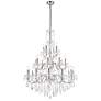 Thumbnail2 of St. Francis 24 Lt Chrome Chandelier Clear