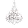 Thumbnail4 of St. Francis 24 Lt Chrome Chandelier Clear more views