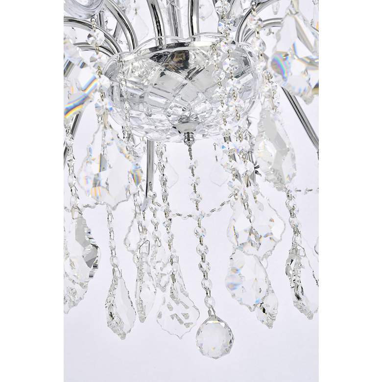 Image 5 St. Francis 24 Lt Chrome Chandelier Clear more views