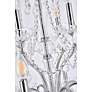 7_St. Francis 24 Lt Chrome Chandelier Clear more views