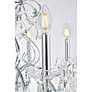 4_St. Francis 26" Wide Chrome and Crystal 8-Light Chandelier more views
