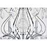 5_St. Francis 26" Wide Chrome and Crystal 8-Light Chandelier more views