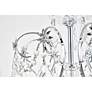 6_St. Francis 26" Wide Chrome and Crystal 8-Light Chandelier more views