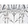 7_St. Francis 26" Wide Chrome and Crystal 8-Light Chandelier more views
