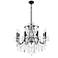 St.Francis 26" Wide Dark Bronze Crystal 8-Light Chandelier