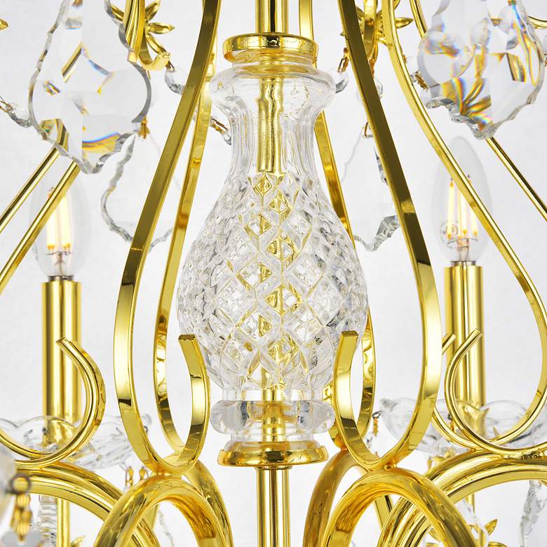 Image 6 St.Francis 26" Wide Gold Crystal 8-Light Chandelier more views