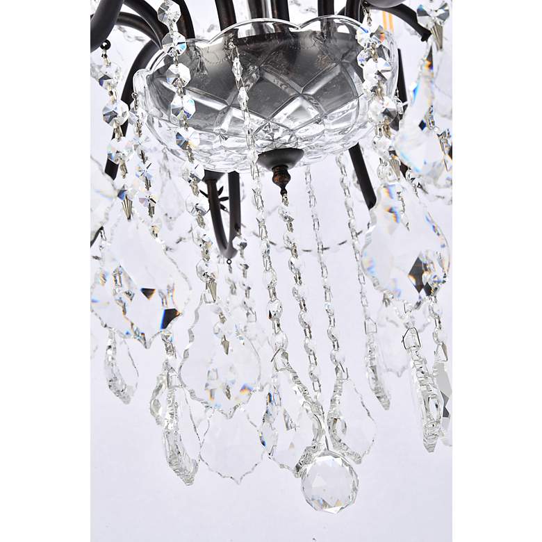 Image 6 St. Francis 36" Wide Dark Bronze Crystal 24-Light Chandelier more views