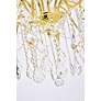 6_St. Francis 36" Wide Gold and Crystal 24-Light Chandelier more views