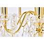 7_St. Francis 36" Wide Gold and Crystal 24-Light Chandelier more views