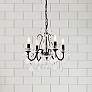 1_St. Francis 4 Lt Dark Bronze Pendant Clear