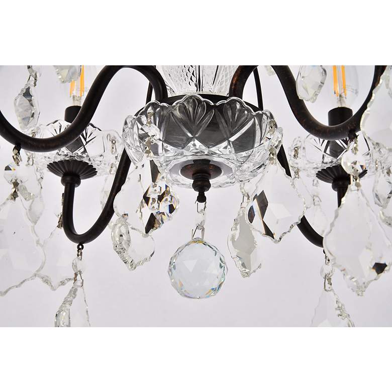 Image 5 St. Francis 4 Lt Dark Bronze Pendant Clear more views