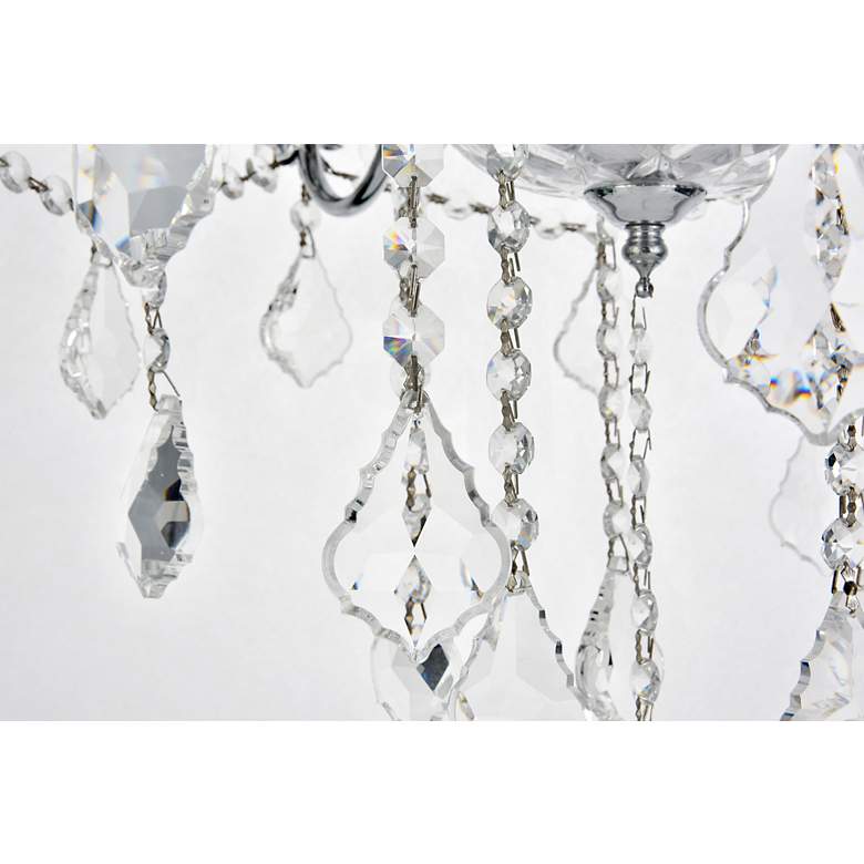 Image 5 St. Francis 6 Lt Chrome Chandelier Clear more views