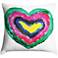St. Jude Power Hearts 18" Square Throw Pillow