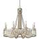 St. Luciana 29" Wide Silver 16-Light Crystal Chandelier