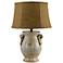 St Tropez Ivory Urn Ceramic Table Lamp