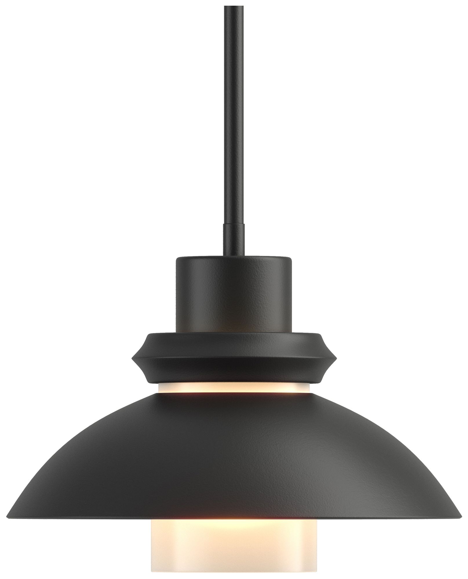 Staccato 10.5" Wide Black Mini Pendant