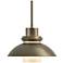 Staccato 10.5" Wide Large Soft Gold Mini-Pendant
