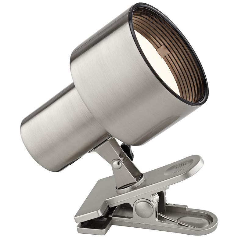 Image 1 Staccato 6 inch High Satin Nickel LED Mini Accent Clip Light