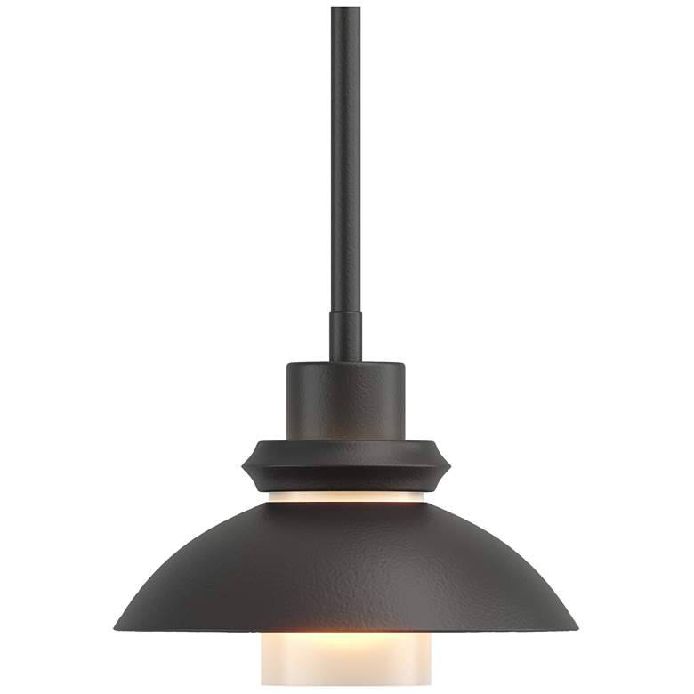 Image 1 Staccato 7" Wide Black Mini-Pendant