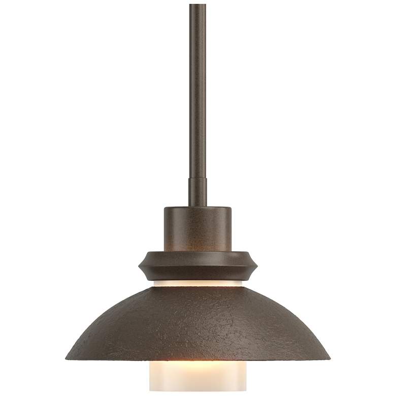 Image 1 Staccato 7" Wide Bronze Mini-Pendant